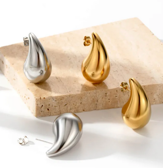 Pendientes Gota de Agua