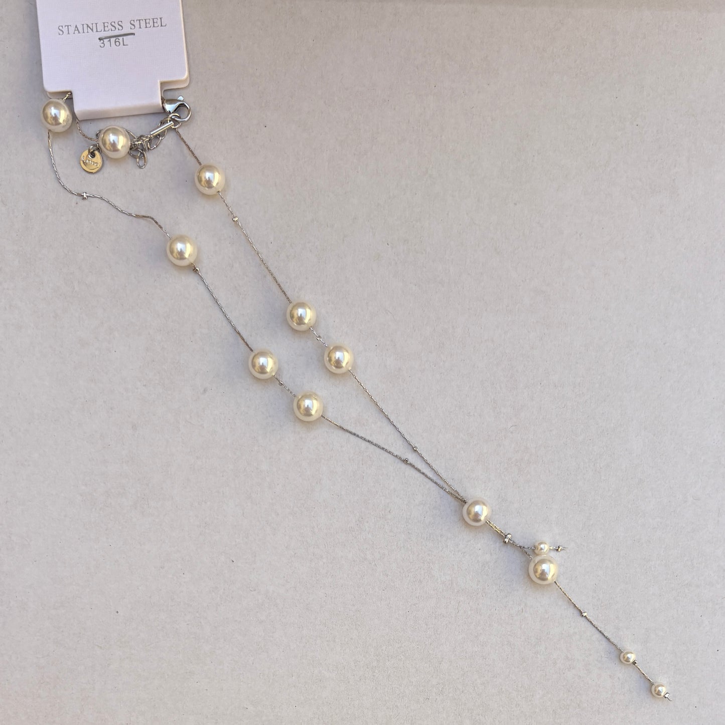 Collar Perlas Salpicadas