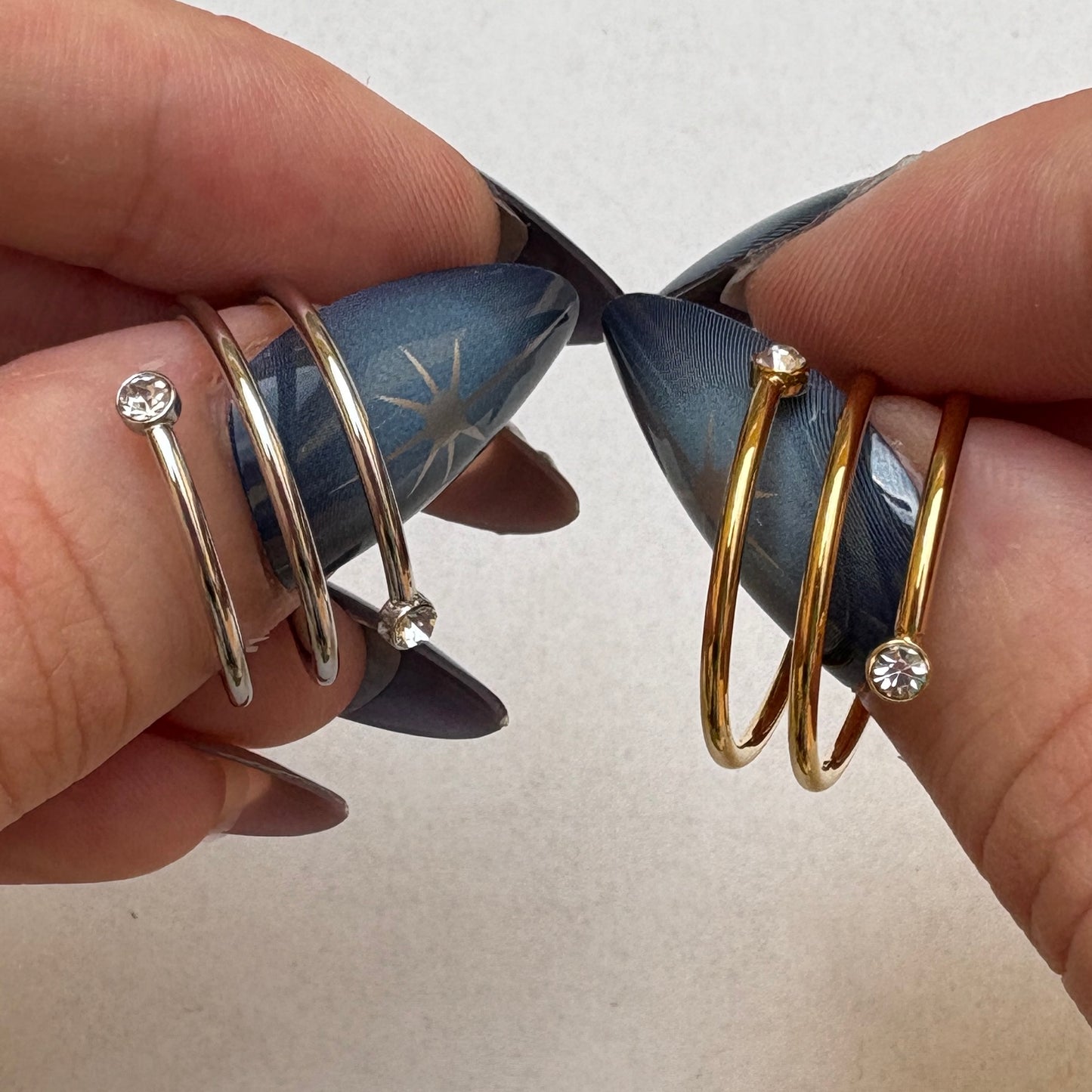 Anillo Espiral Infinita